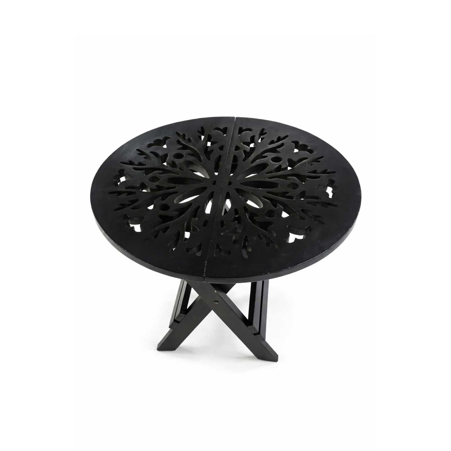 Carved coffee table