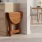 Wooden round coffee table medium