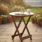 Wooden round coffee table medium