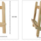 Mini Wooden Tabletop Easel Stand