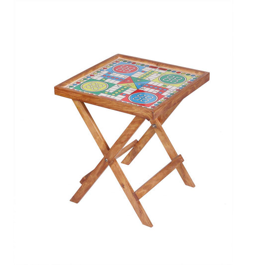 Wooden Folding Ludo Table – Medium Size