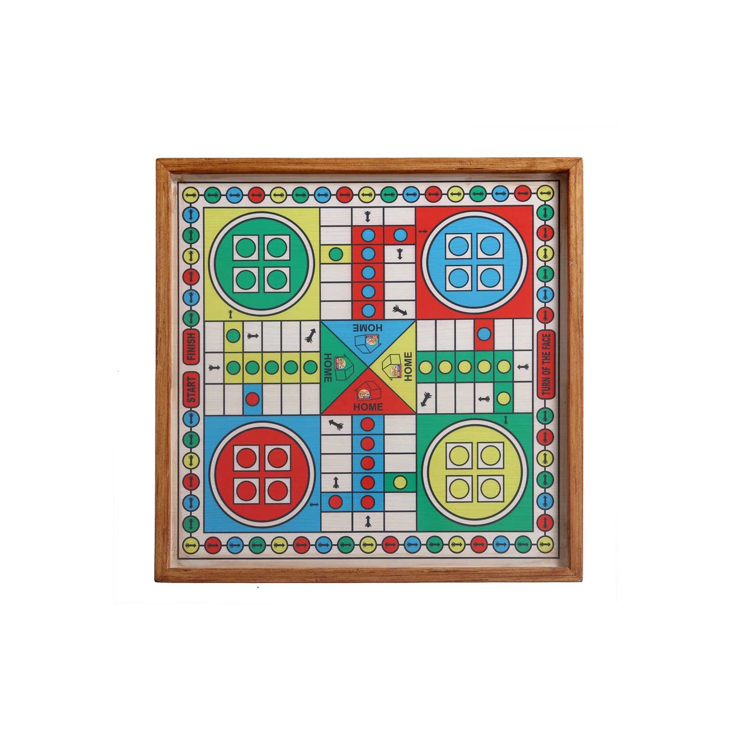 Wooden Folding Ludo Table – Medium Size