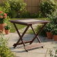Wooden Square Multipurpose Portable Table