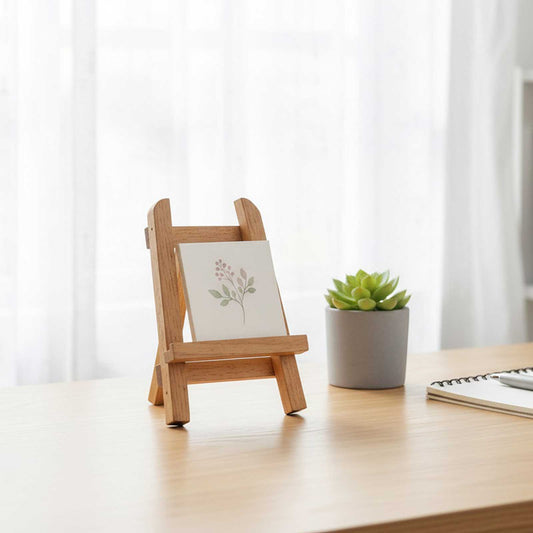 Mini Wooden Tabletop Easel Stand